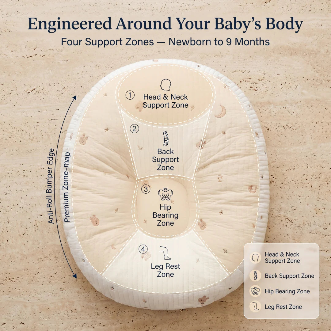 BabyCloud™ | Soft & Supportive Baby Lounger