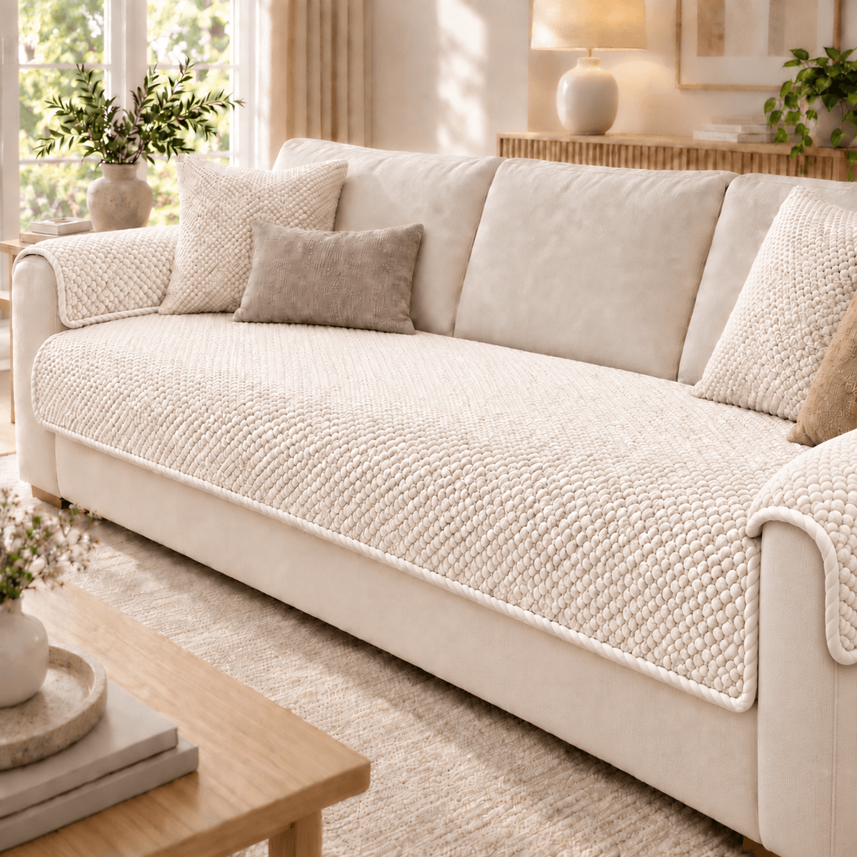 SofaShield™ | Washable Couch Cover for Homes with Pets