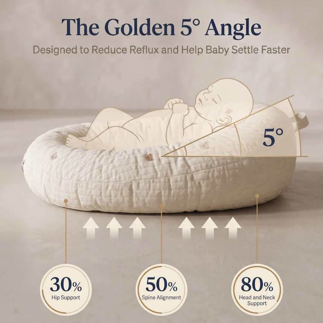 BabyCloud™ | Soft & Supportive Baby Lounger