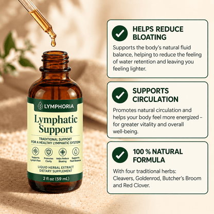 Lymphoria™ | Daily Herbal Drops for Lymphatic Support