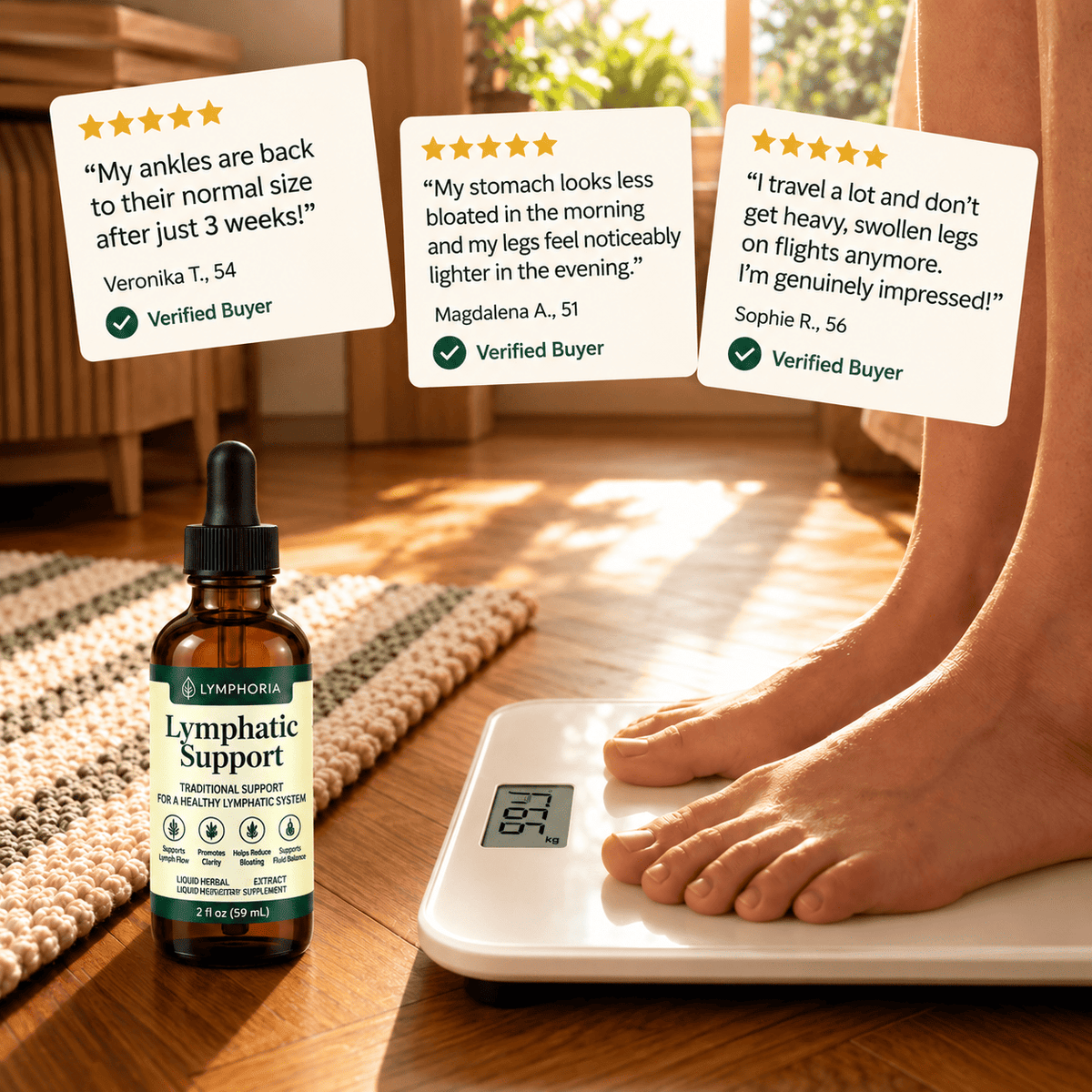 Lymphoria™ | Daily Herbal Drops for Lymphatic Support