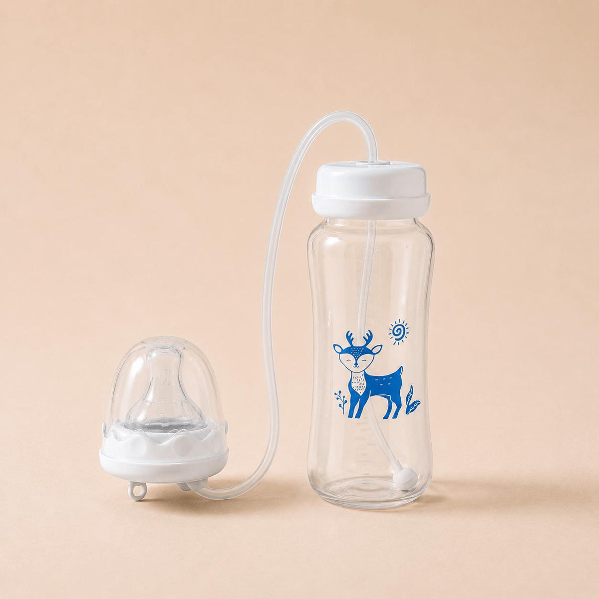 LullaSip | 3-in-1 Hands-Free Baby Bottle