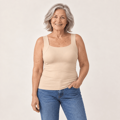Built-In Bra Top | Ditch the Bra, Keep the Support
