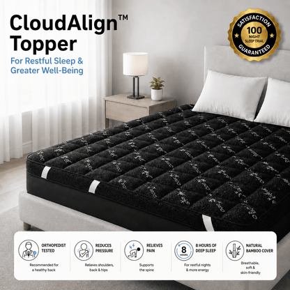 CloudAlign™ | Bamboo Mattress Topper
