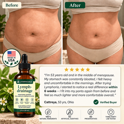 Lymphoria™ | Daily Herbal Drops for Lymphatic Support
