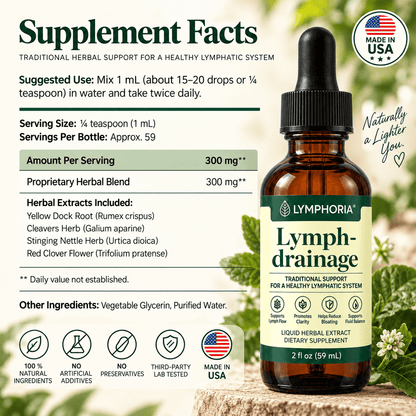 Lymphoria™ | Daily Herbal Drops for Lymphatic Support