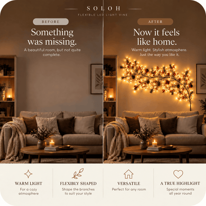 Flexible LED Branch Lights | Warm White & Dimmable