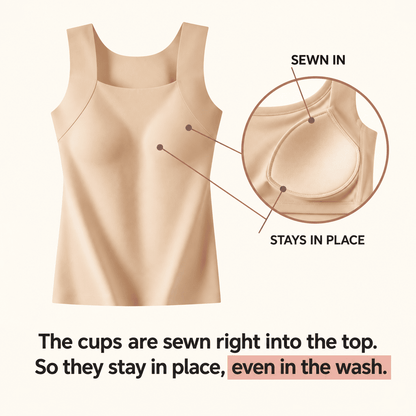 Built-In Bra Top | Ditch the Bra, Keep the Support