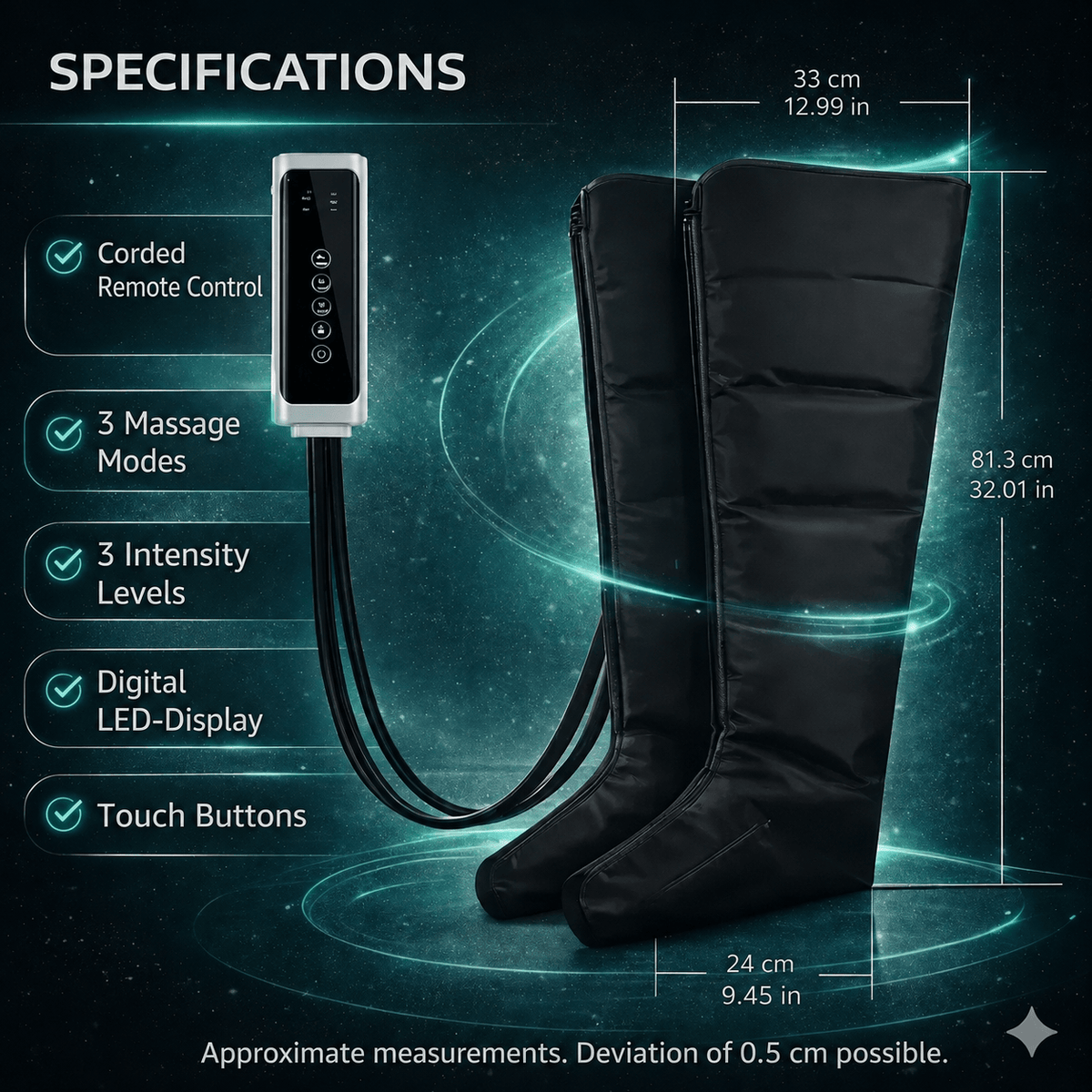 AirFlow™ Pro | Noticeable Relaxation for Your Legs