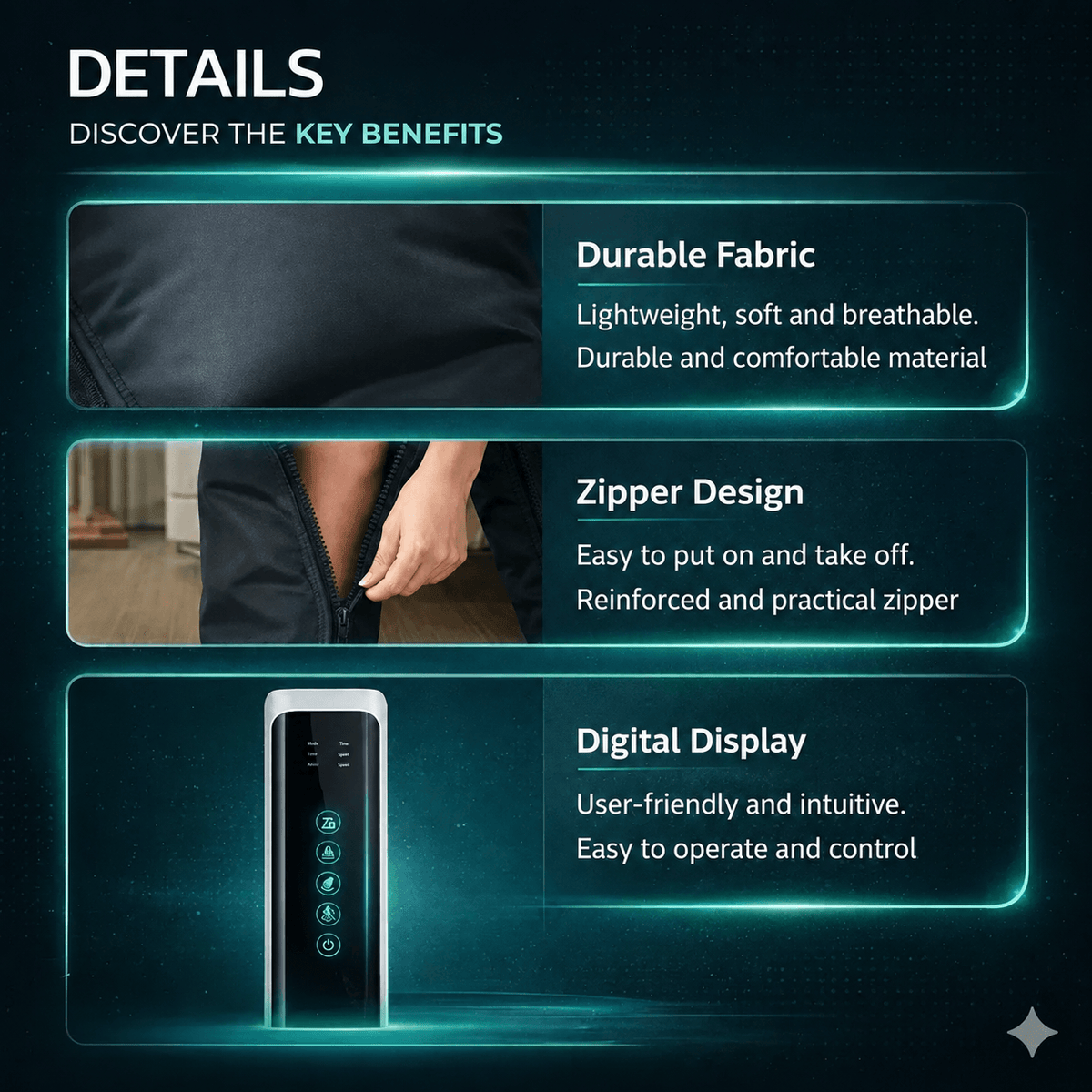 AirFlow™ Pro | Noticeable Relaxation for Your Legs