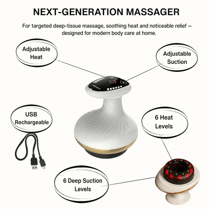 SculptFlow | Deep-Tissue Massager for Lighter-Feeling Legs & Smoother-Looking Skin