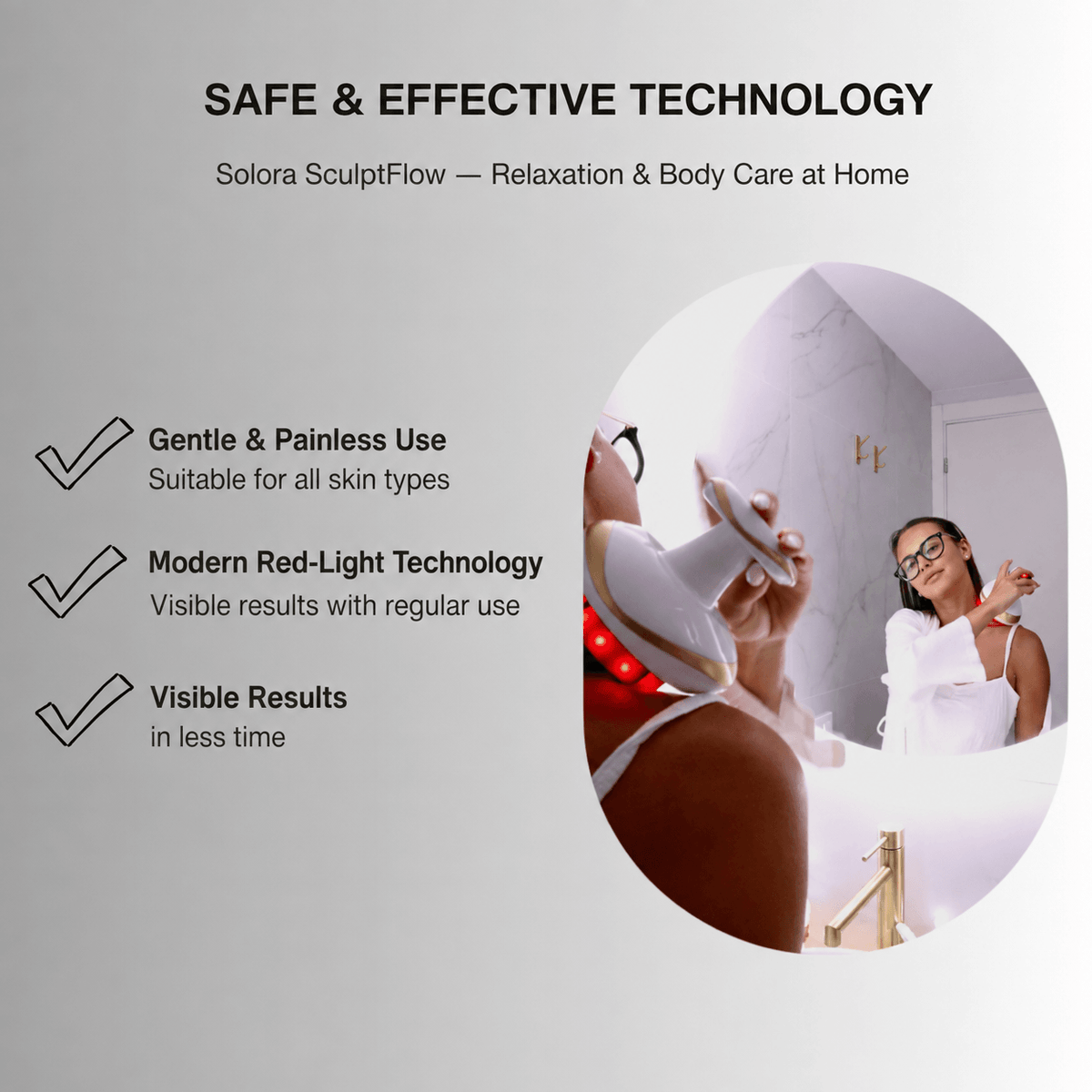 SculptFlow | Deep-Tissue Massager for Lighter-Feeling Legs & Smoother-Looking Skin