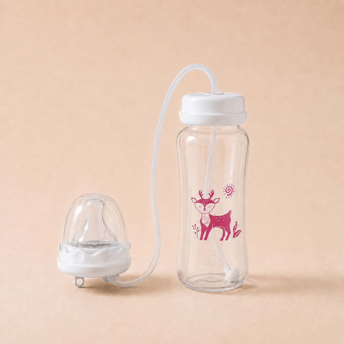 LullaSip | 3-in-1 Hands-Free Baby Bottle