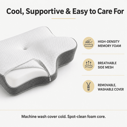 CloudRest | Ergonomic Memory Foam Pillow