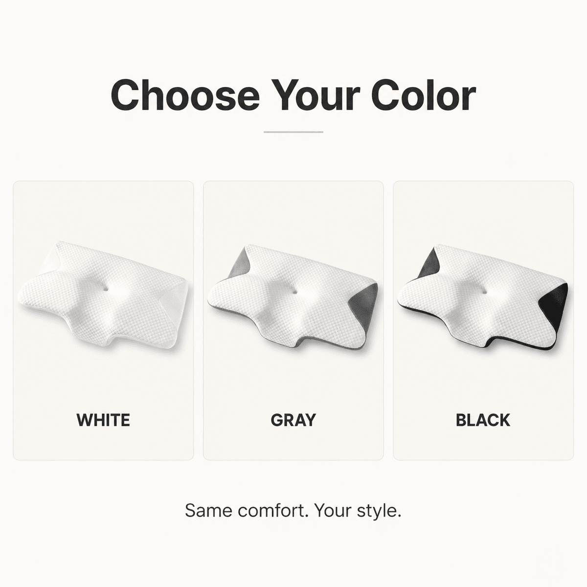 CloudRest | Ergonomic Memory Foam Pillow