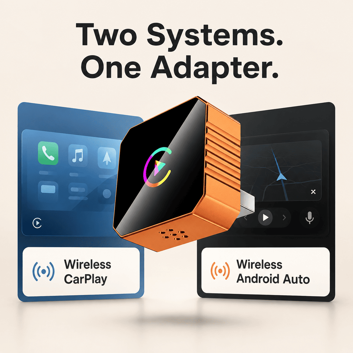 DriveLink™ | Wireless CarPlay & Android Auto Adapter