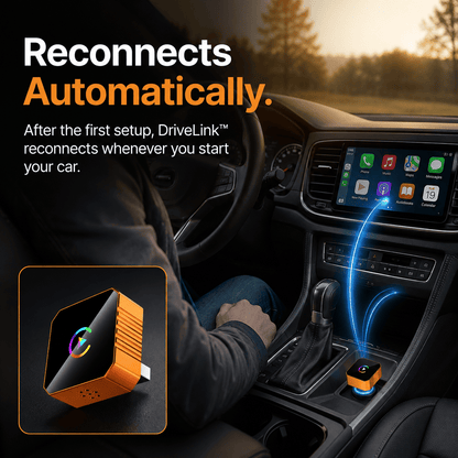DriveLink™ | Wireless CarPlay & Android Auto Adapter