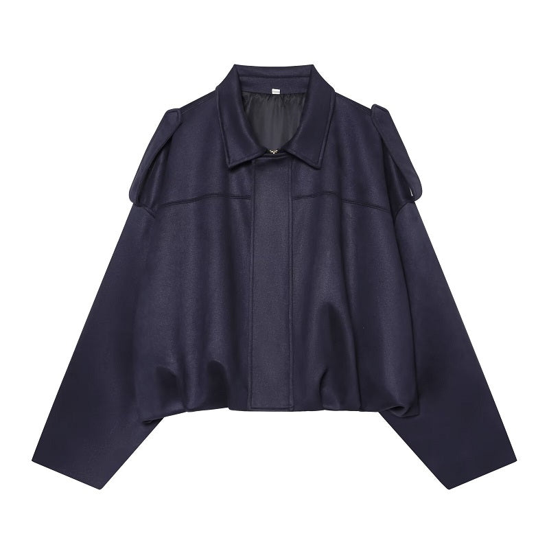 Women’s Vintage Oversized Zip-Up Jacket
