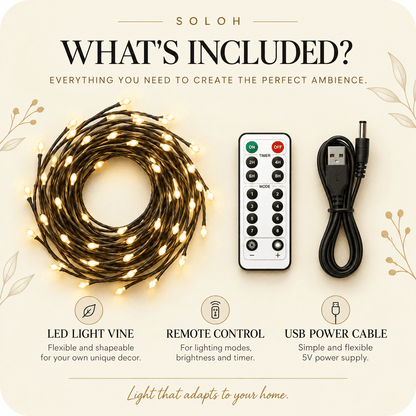 Flexible LED Branch Lights | Warm White & Dimmable