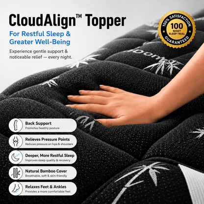 CloudAlign™ | Bamboo Mattress Topper