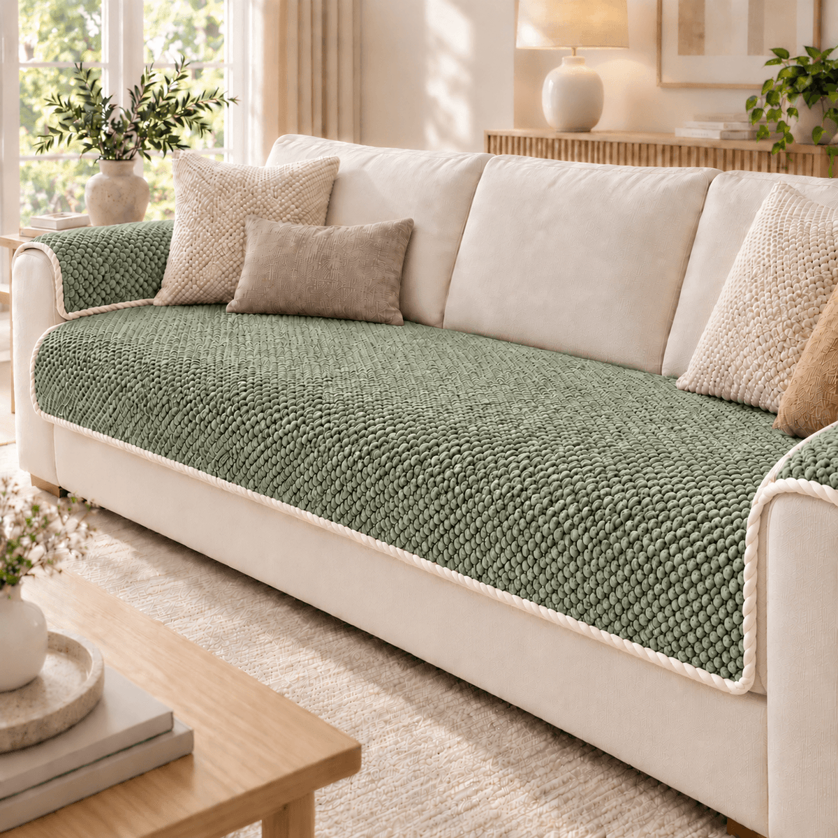 SofaShield™ | Washable Couch Cover for Homes with Pets