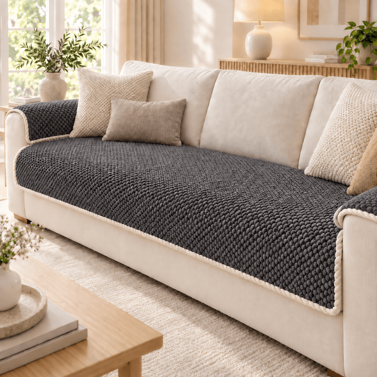 SofaShield™ | Washable Couch Cover for Homes with Pets