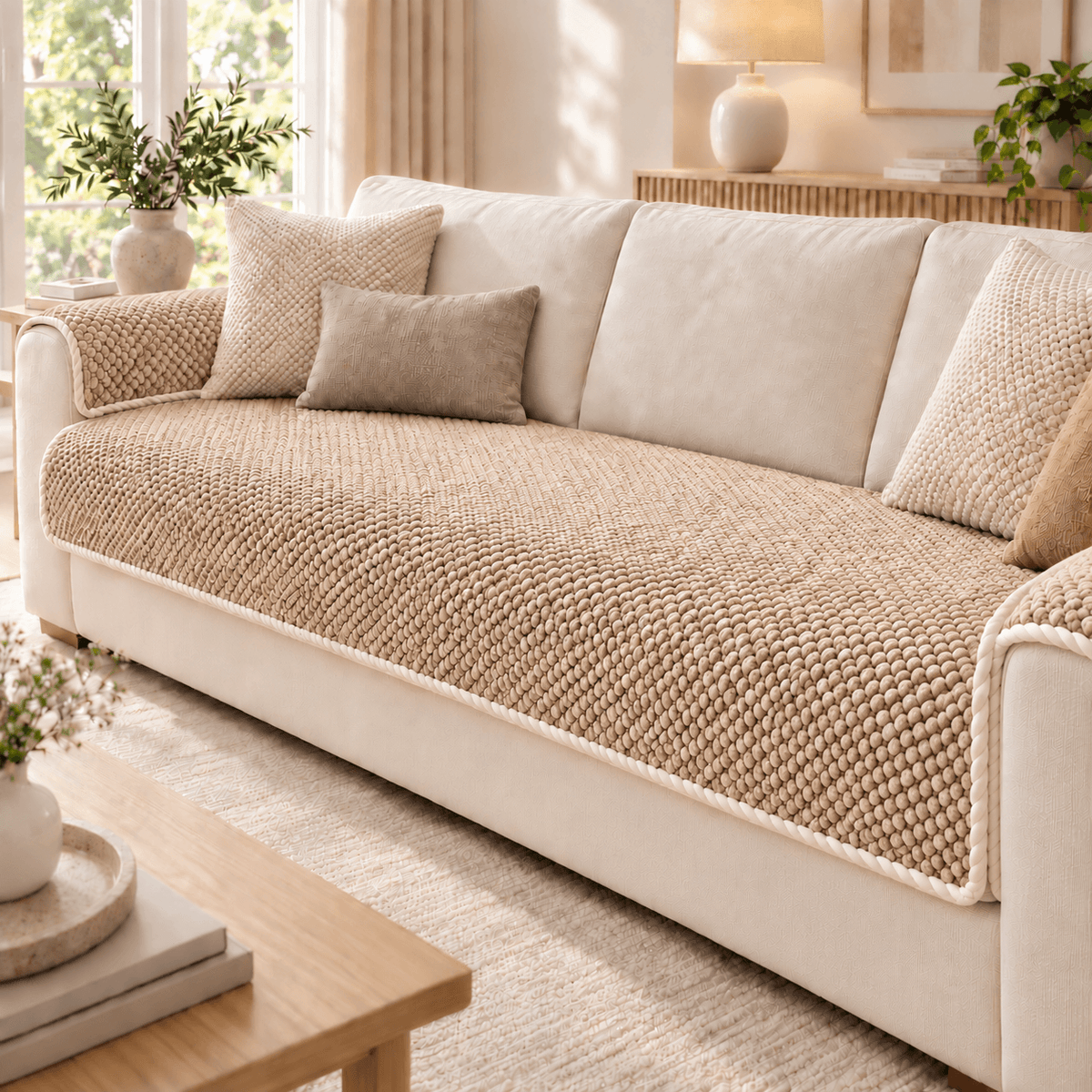 SofaShield™ | Washable Couch Cover for Homes with Pets